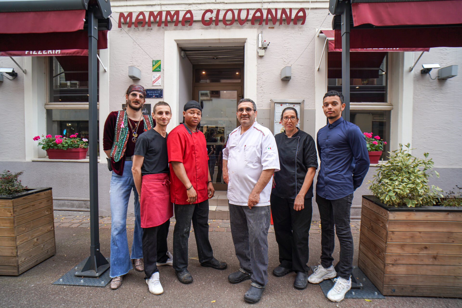 Cuisine italienne maison de Mamma Giovanna, restaurant italien et pizzeria au cœur de Colmar